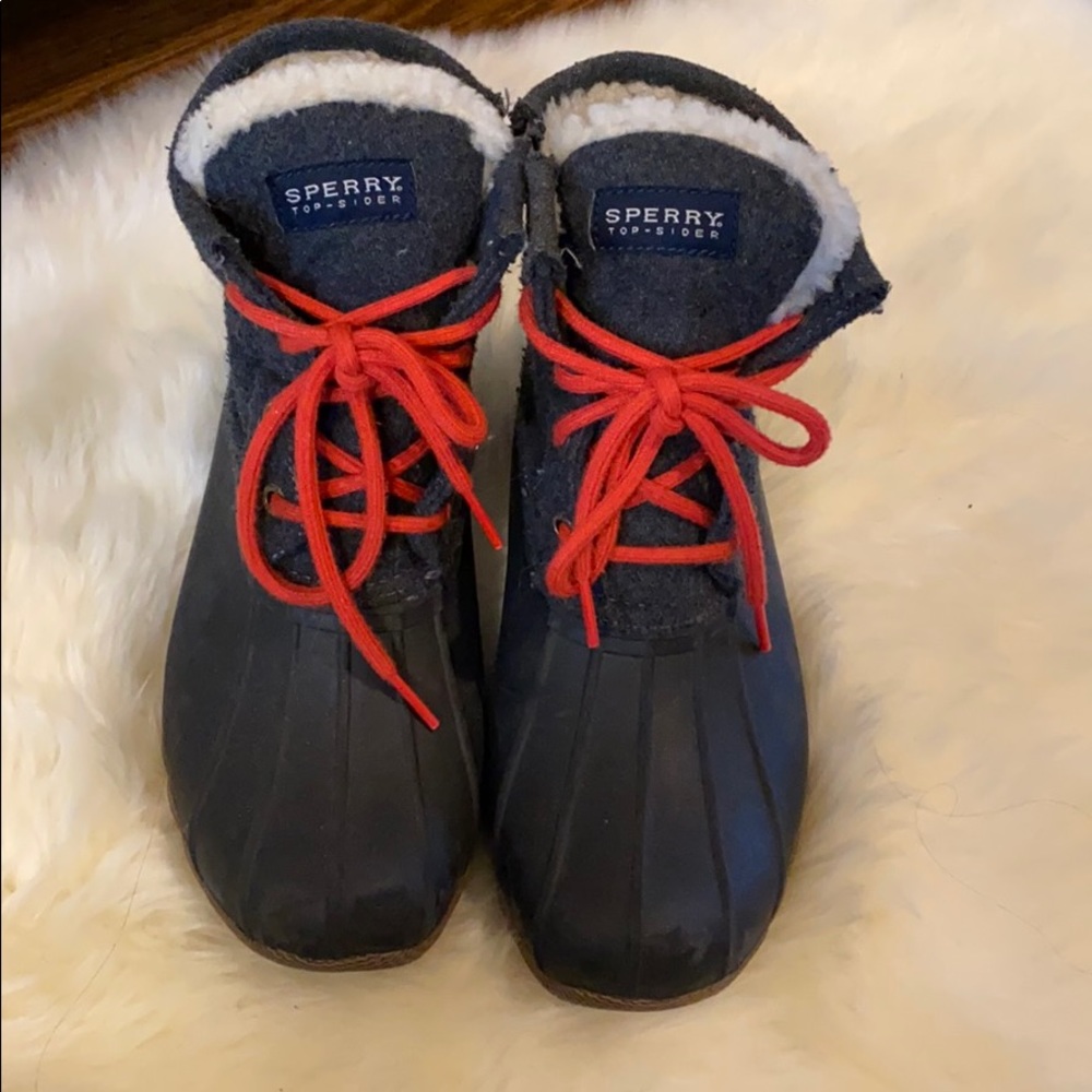 Sperry for JCREW Shearwater Flannel Duck Boots